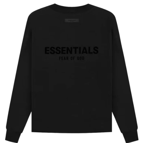ESSENTIALS FEAR OF GOD-relaxed crewneck - Picture 1 of 4